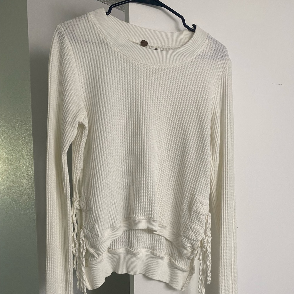FREE PEOPLE RIBBED LONG SLEEVE